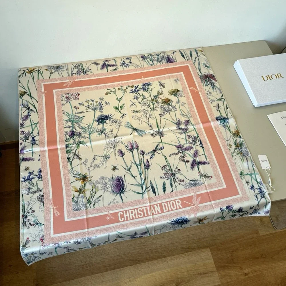 Dior Silk Square Scarf
